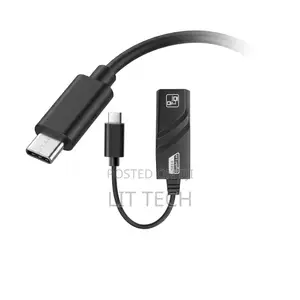 USB-C to Gigabit Ethernet Adapter, High-Speed Wired Network Converter