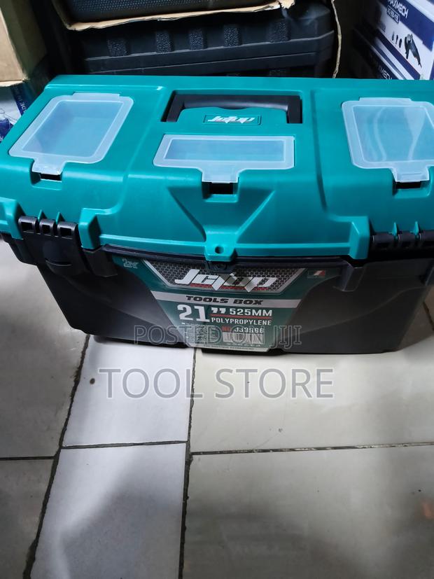 JCTOP 21-Inch Heavy-Duty Tool Box/525mm Professional Tool Storage Box