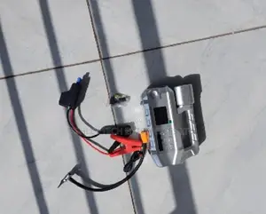 Emergency Car Jump Starter With Air Pump & Flashlight