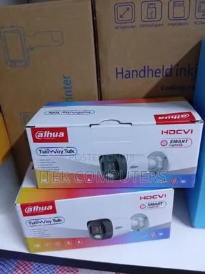 Smart Dahua Bullet CCTV Camera for Day and Night Surveillance