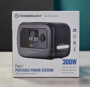 Powerology Powerful Pater I Portable 300W Solar Charge Power Station
