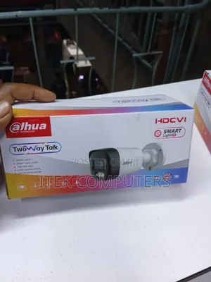 Smart Dahua Bullet CCTV for Reliable Compound Surveillance