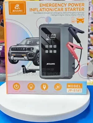 Car Emergency Starter With Built-in Tyre Air Pump