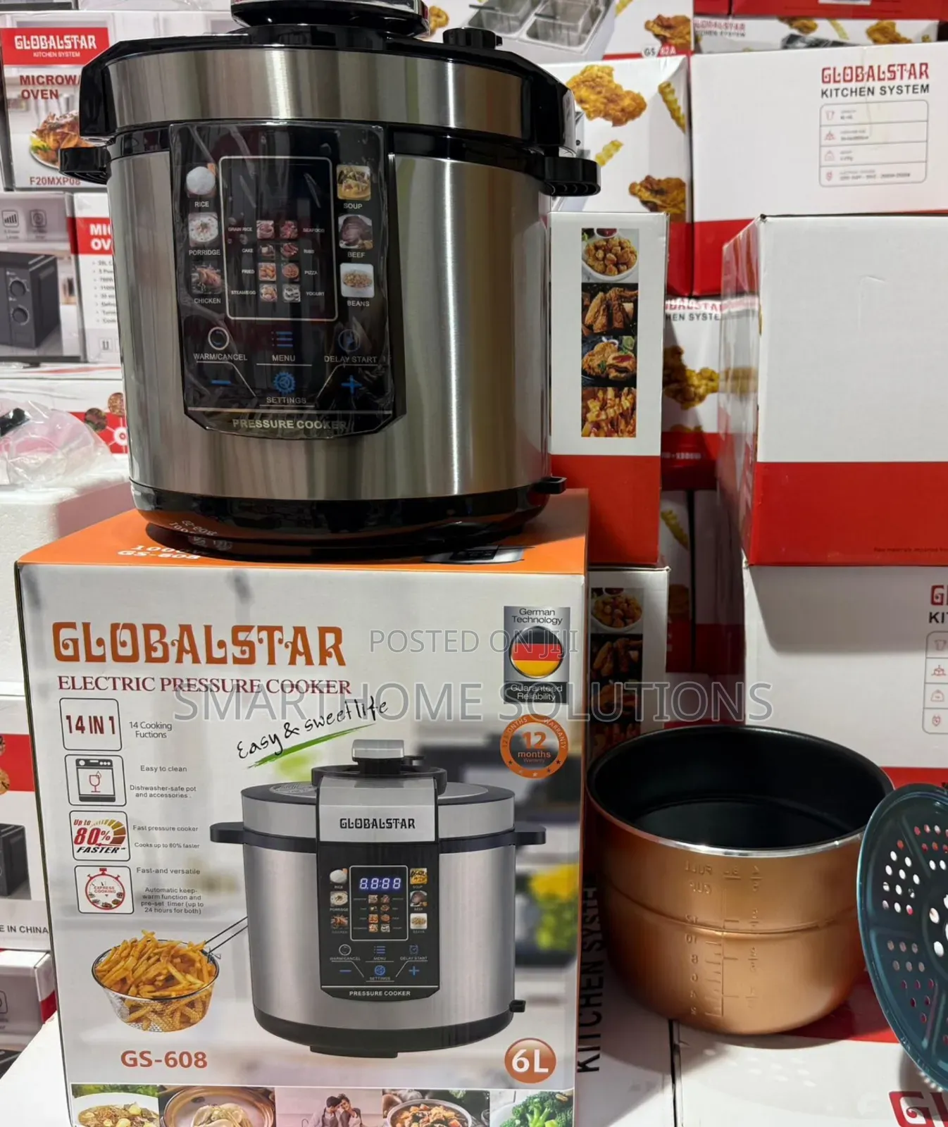 14in1 Multifunctional Pressure Cooker