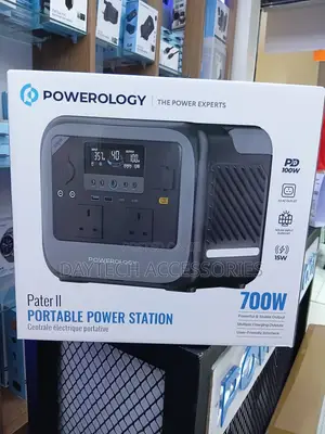 The Powerology Pater II 700W Portable Power Station.