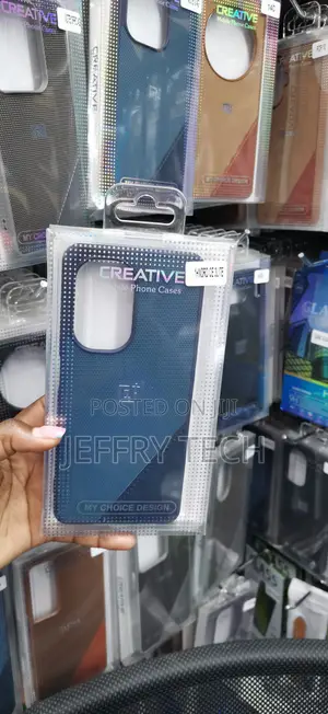 Creative Blue Carbon-Fiber Phone Case for the OnePlus Nord CE 3 Lite