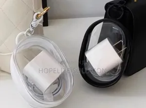 Portable Mini Clear Charger/Cable Bag
