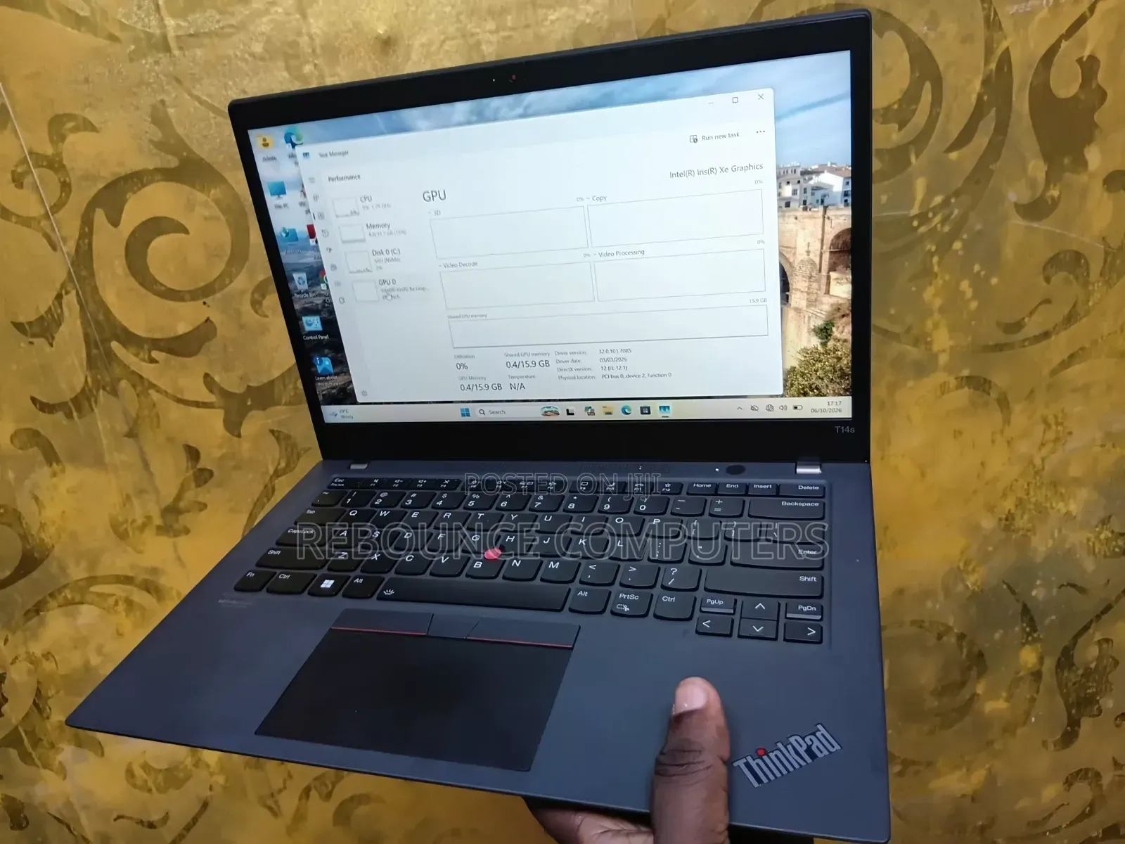 Laptop Lenovo ThinkPad T14 G2 32GB Intel Core i7 SSD 256GB