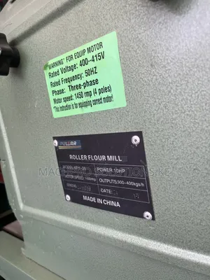 10hp Commercial 6fy-35 Roller Mill Machine