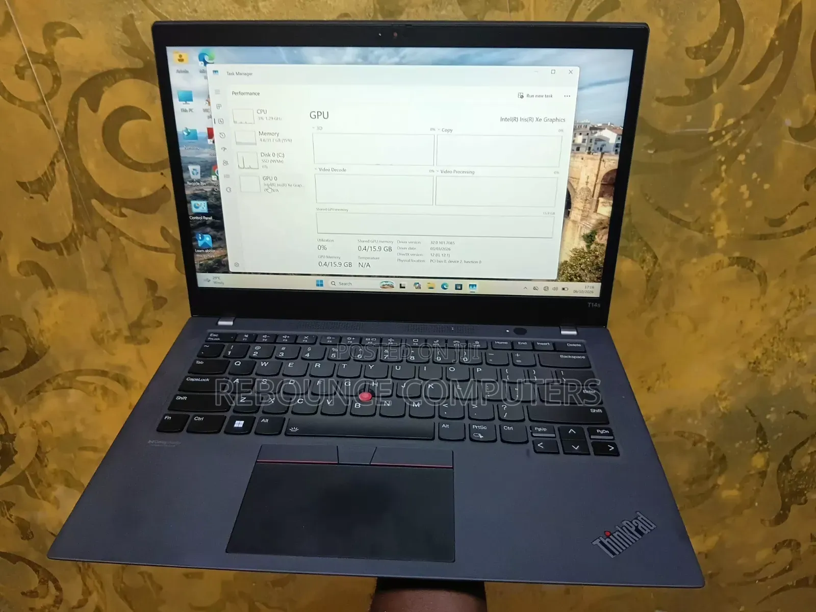 Laptop Lenovo ThinkPad T14 G2 32GB Intel Core i7 SSD 256GB