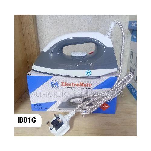 ElectroMate Dry Iron Box- Plastic, 5-Gear Temperature Control, - thumbnail 2