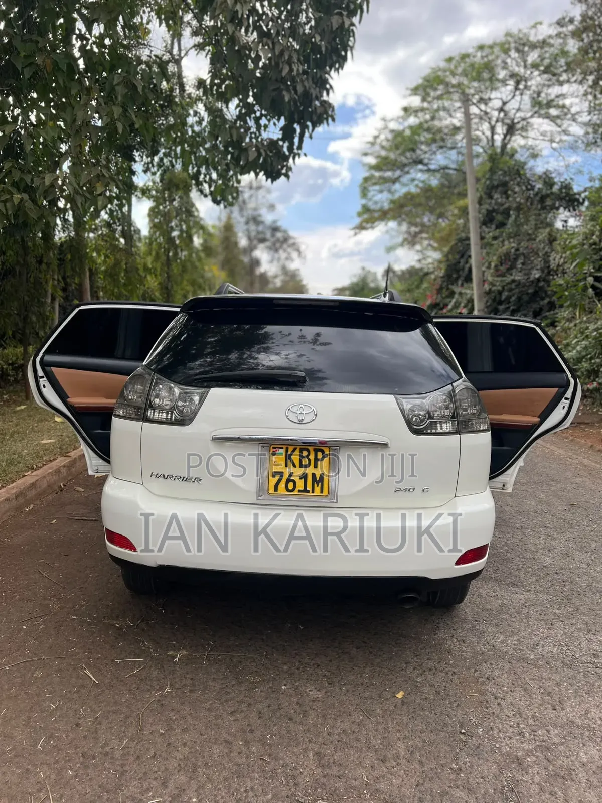 Toyota Harrier 2005 White