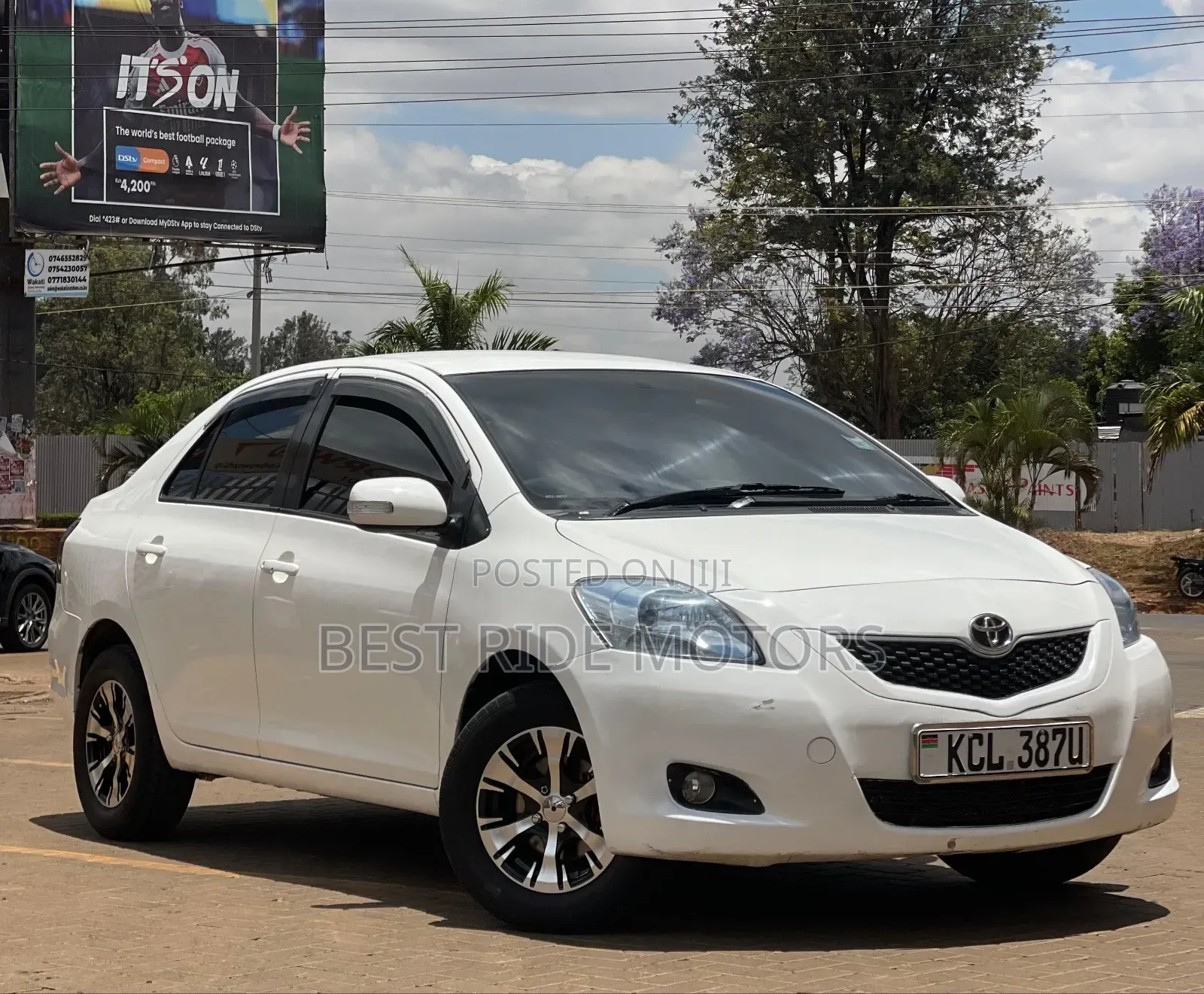 Toyota Belta 2010 White