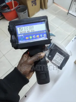 Handheld Inkjet Printer for Plastic Product Marking