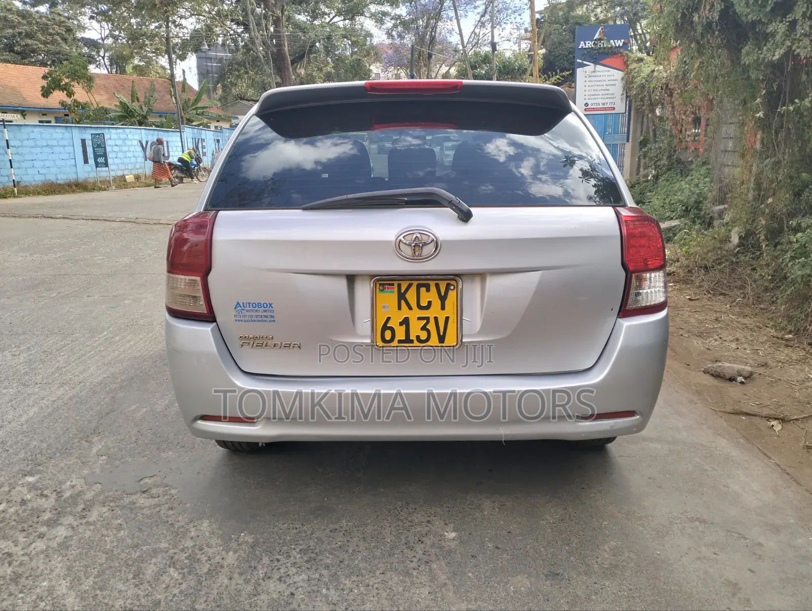 Toyota Corolla Fielder 2014 Silver