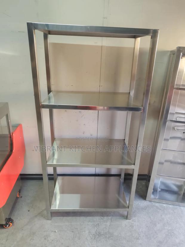 Four-Tier Kitchen Rack – 3 Feet - main view