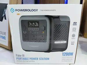 Powerology Portable Power Station 700W Power 472.5Wh Battery Capacity