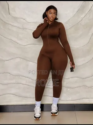 Women’s Long Sleeve Jumpsuit – Casual One Piece Outfit