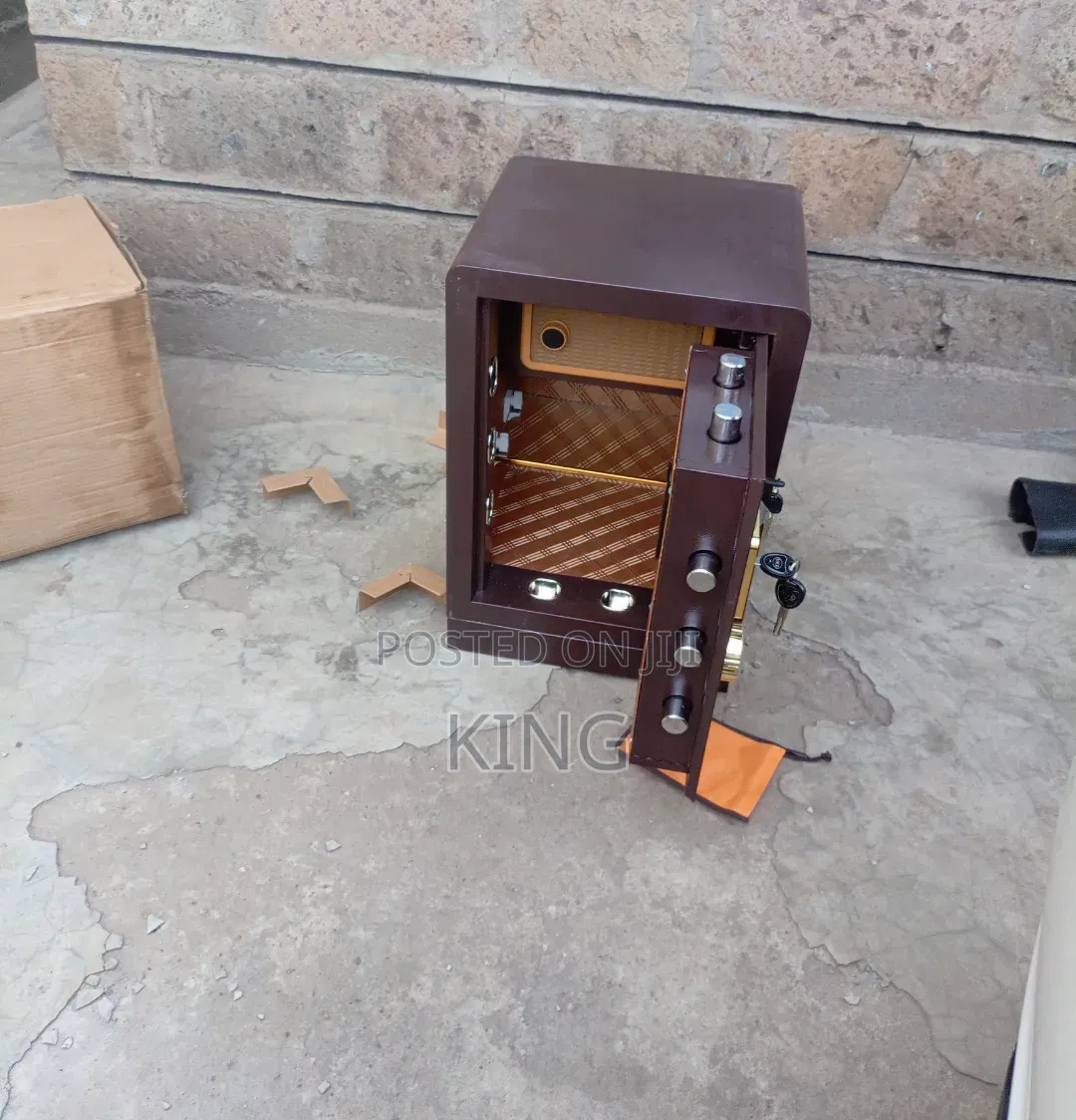 Fireproof Safe Box- Strong Fire Resistance Storage for Important Items