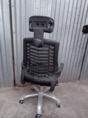Backbone Office Chair With Support _ Headrest Chair