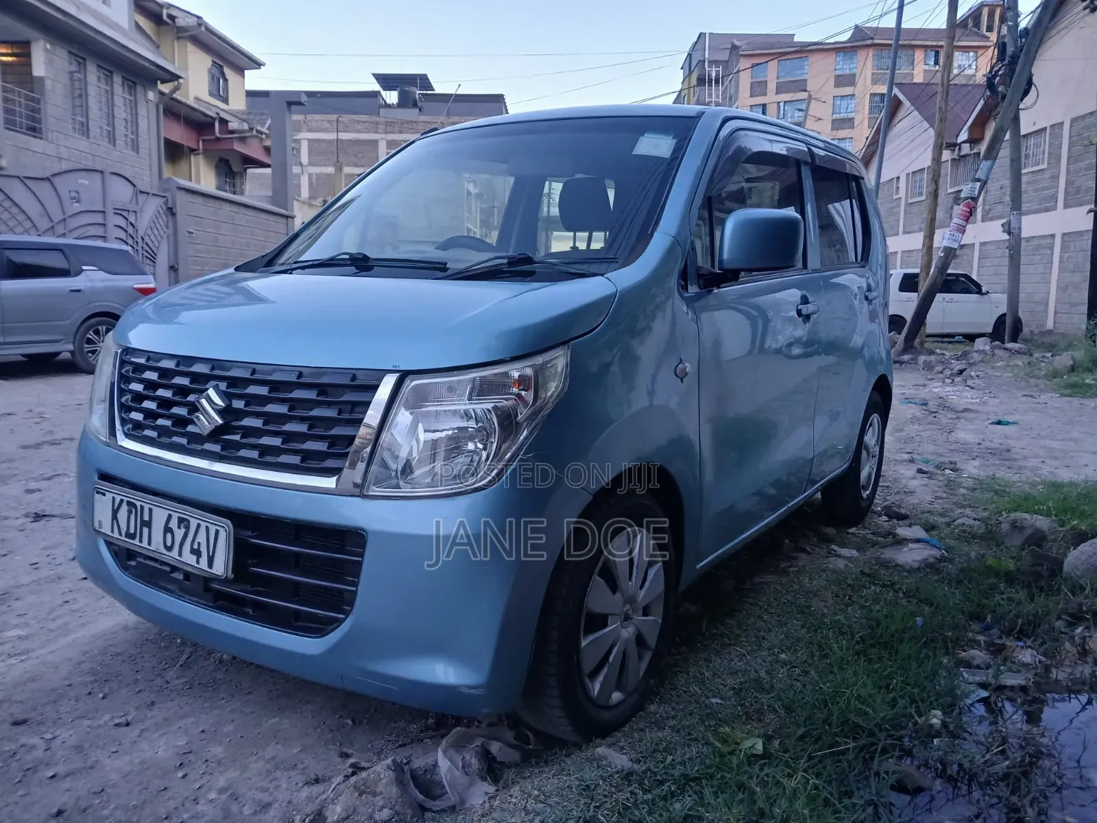 Suzuki Wagon R 2015 Blue