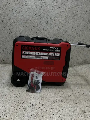 CIGMA-UK 7500i Digital Inverter Generator (7.0kVA) With Wheels