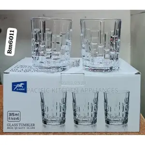 Kitchen Utensil 6pcs High Quality Crystal Whisky Glasses Set