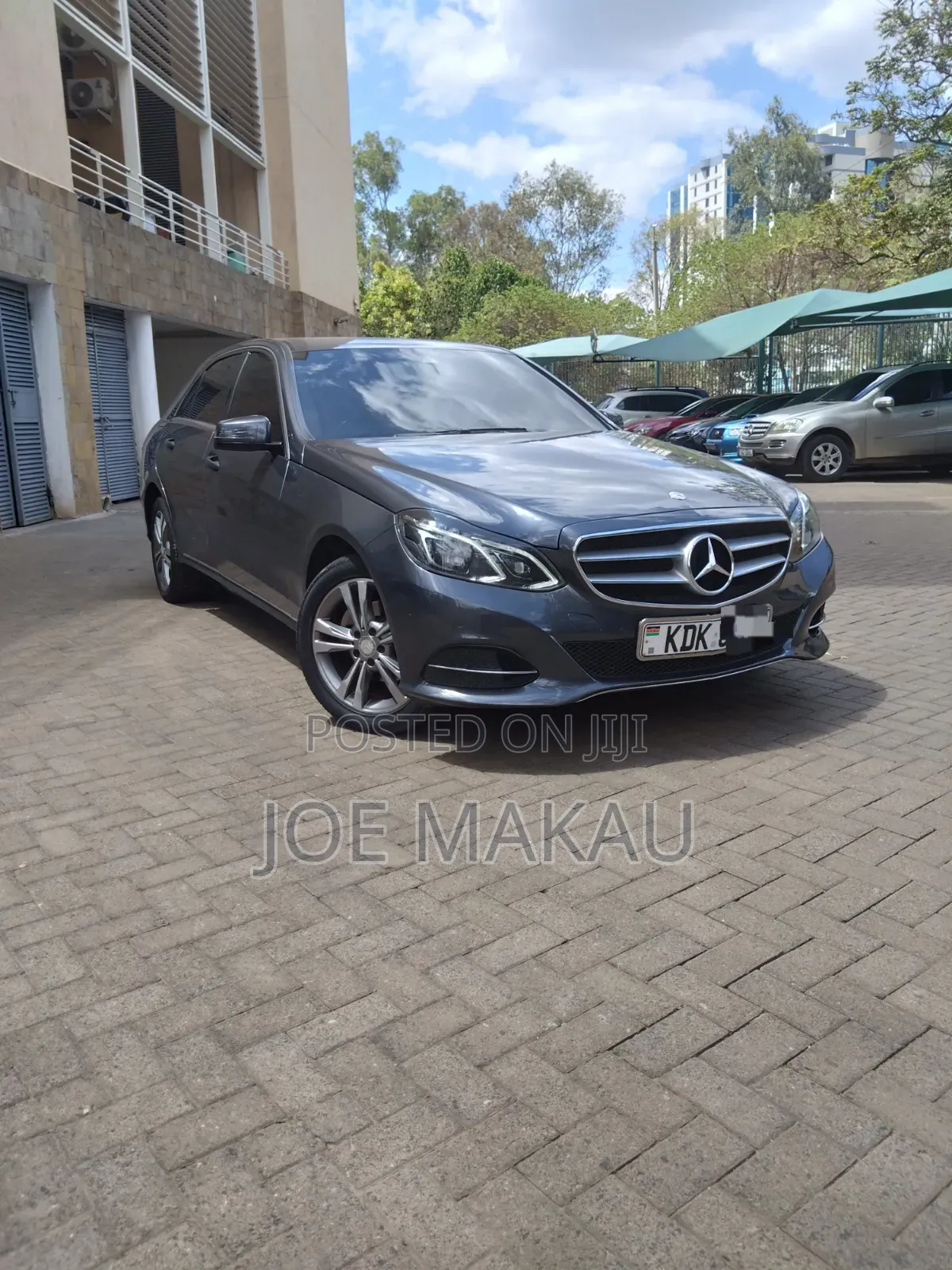 Mercedes-Benz E220 2015 Gray