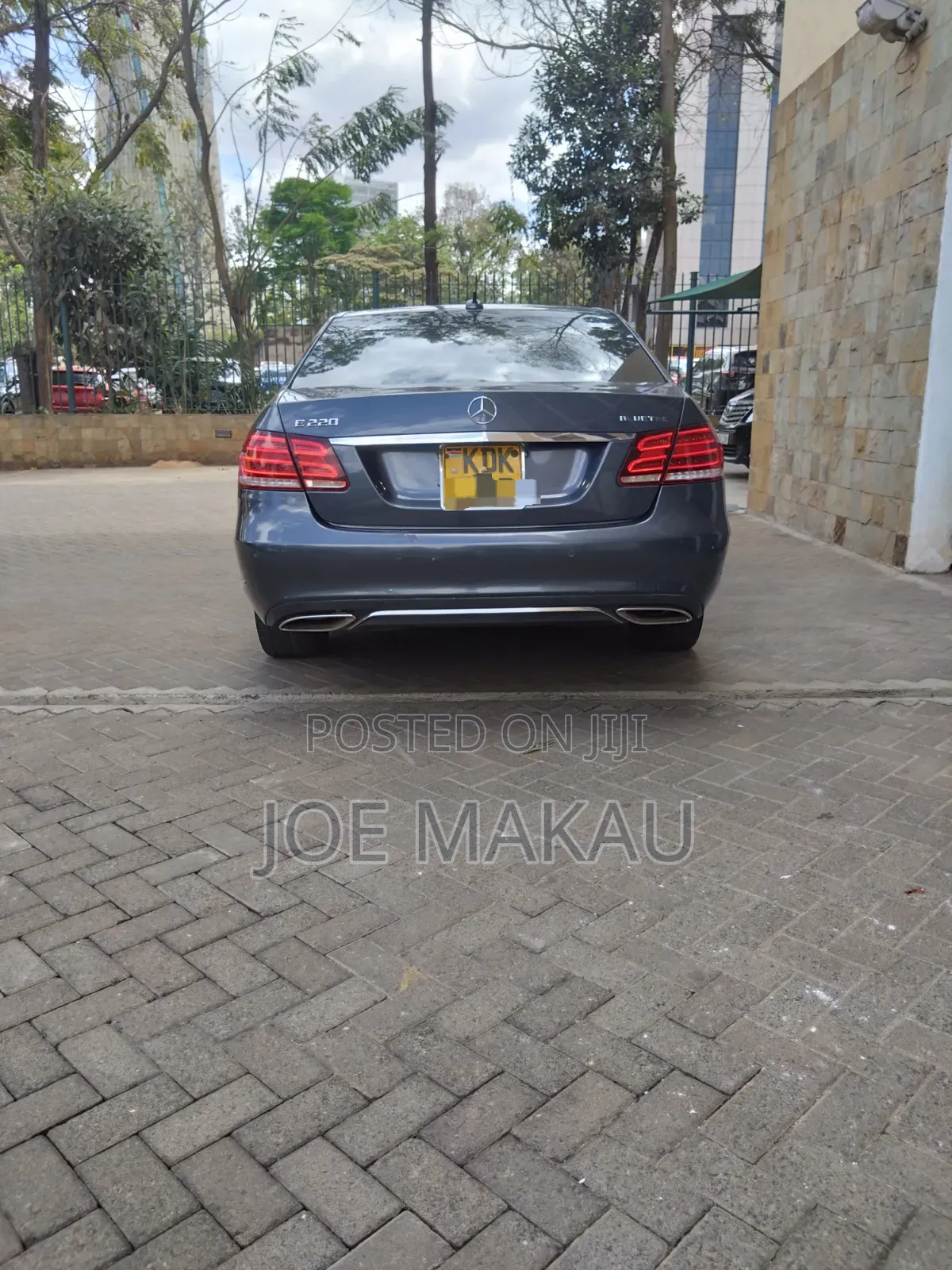 Mercedes-Benz E220 2015 Gray