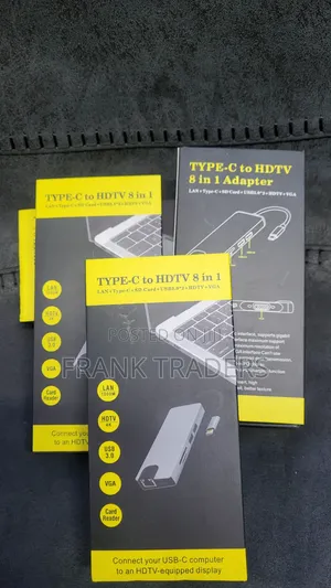 Type -C to HDTV 8 in 1