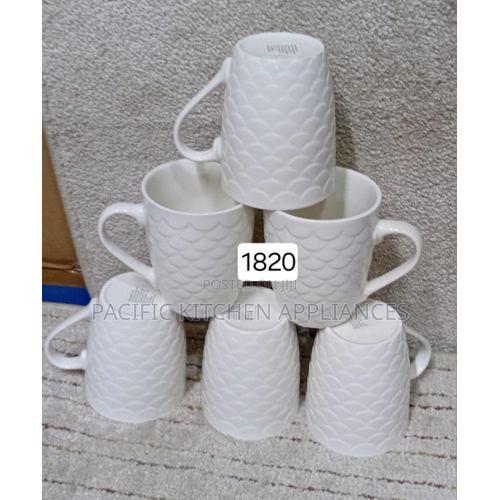 6 PCS Classic Ceramic Coffee/Tea Cups/Mugs - main view