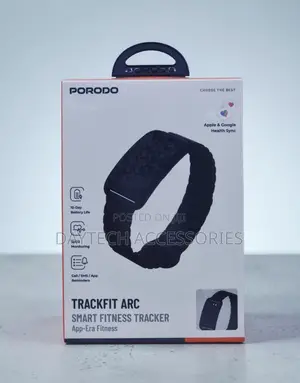 Porodo TrackFit Arc Smart Fitness Tracker With SpO2 Monitoring