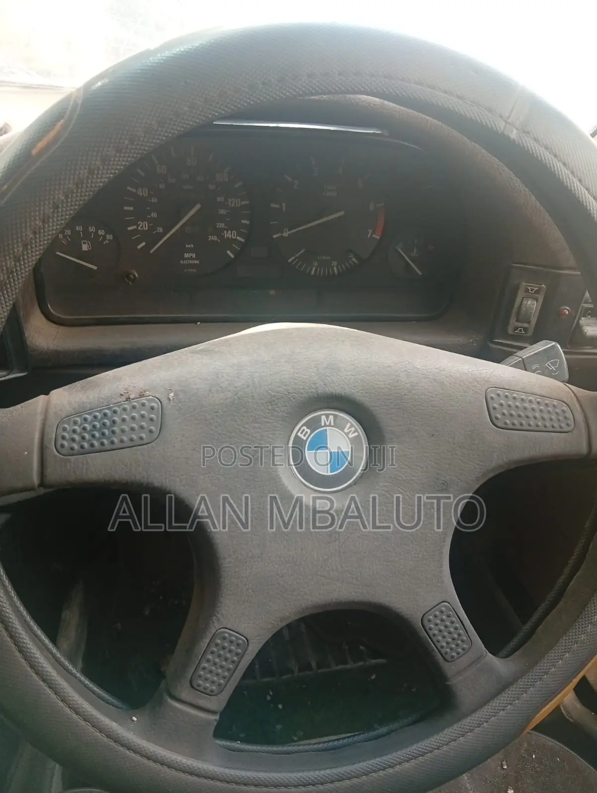 BMW 524d 1981 Brown