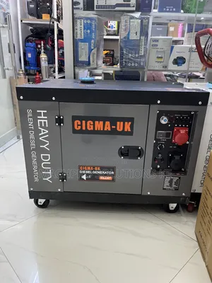 15 Kva Silent & Powerful: CIGMA-UK Heavy Duty Diesel Generator