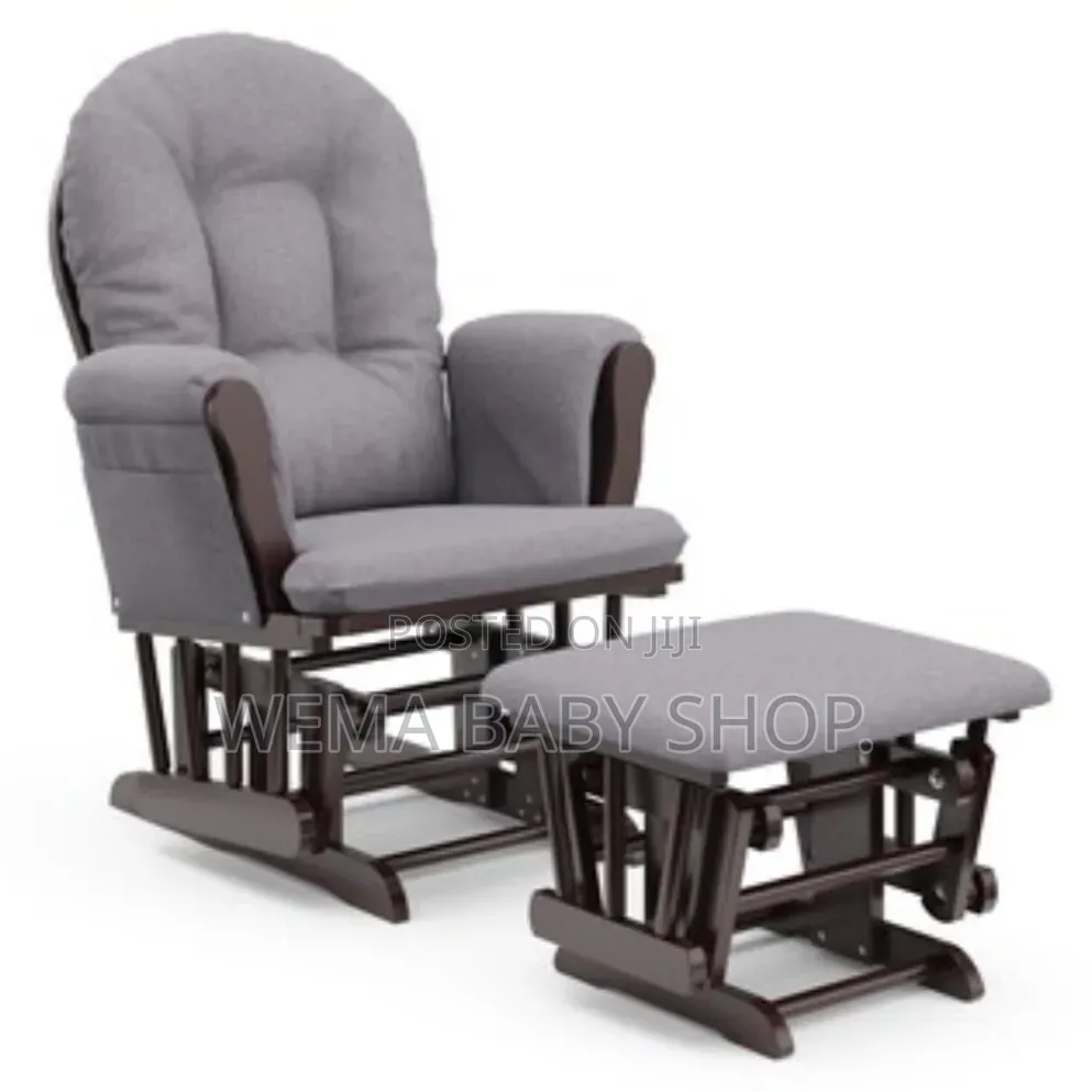 Nursing Glider Chair + Ottoman