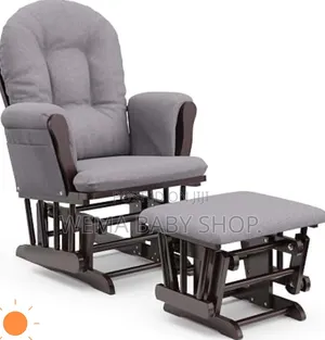 Nursing Glider Chair + Ottoman
