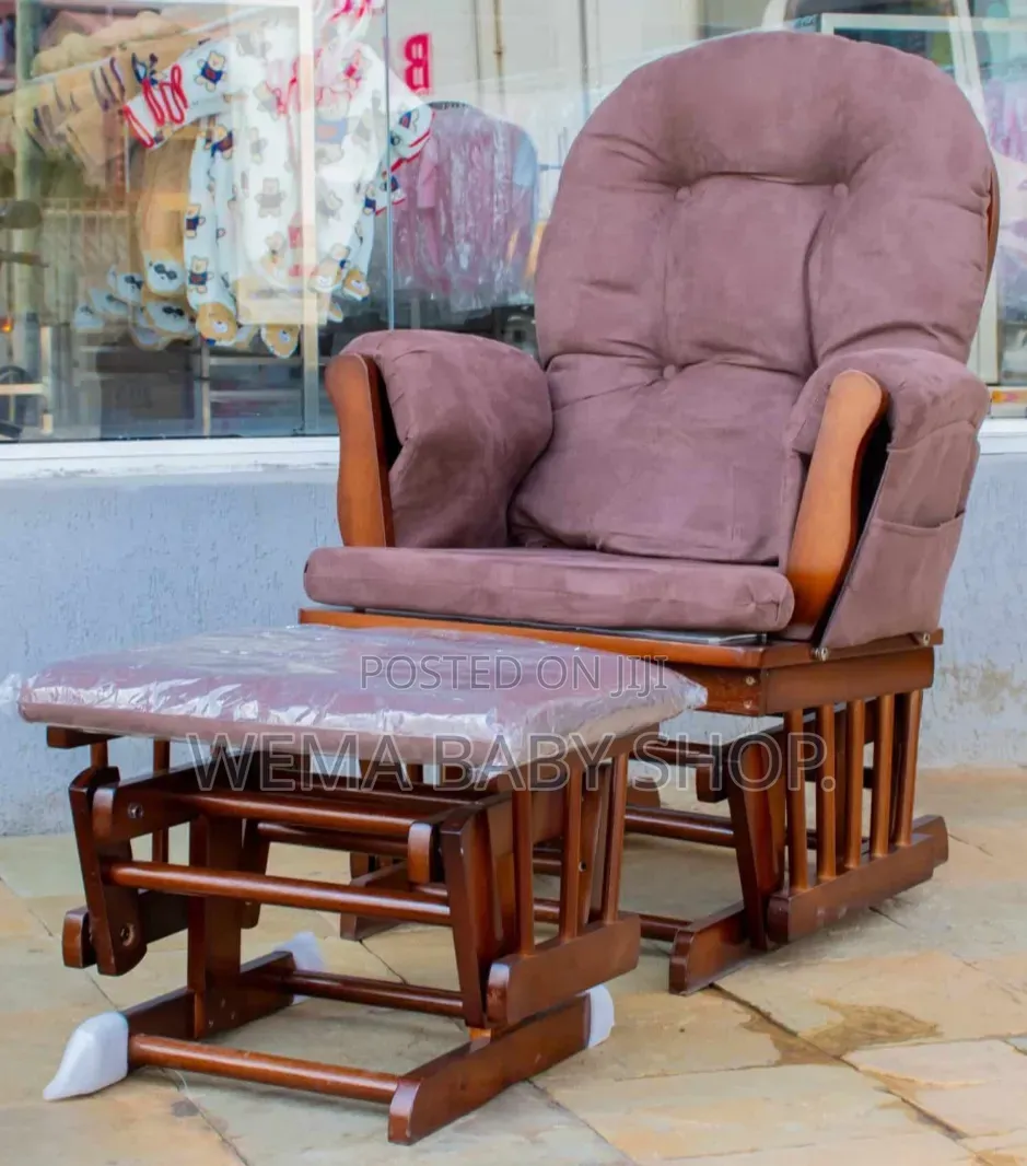 Nursing Glider Chair + Ottoman