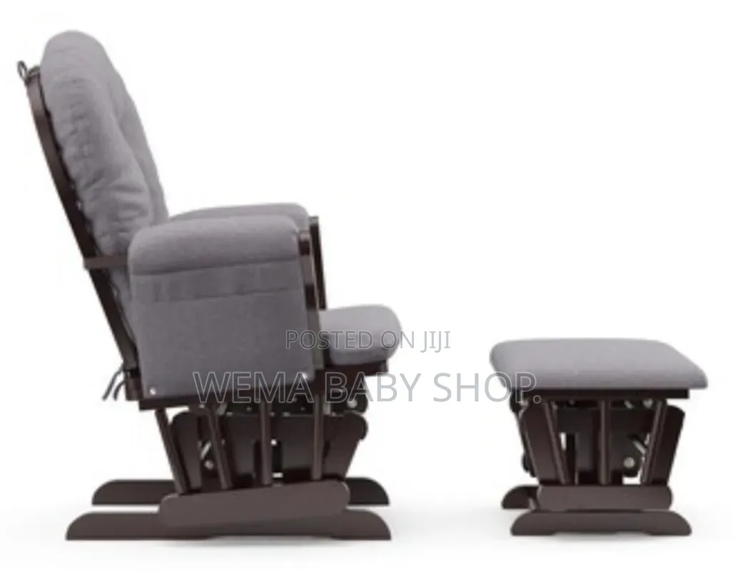 Nursing Glider Chair + Ottoman