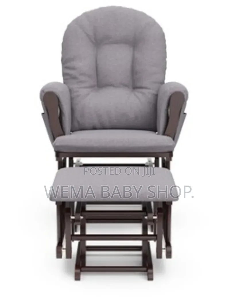 Nursing Glider Chair + Ottoman