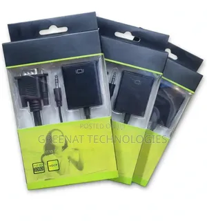 VGA to HDMI Adapter With Audio Cable Full HD 1080P Converter
