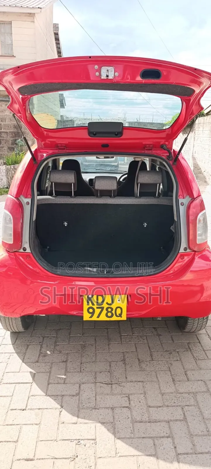 Toyota Passo 2015 Red