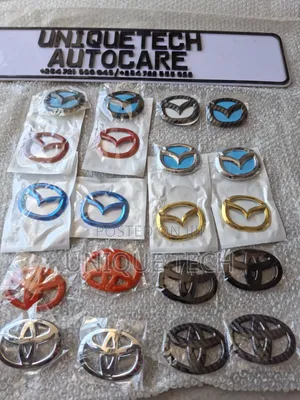 Mazda / Toyota Steering Wheel Logo Emblem Stickers