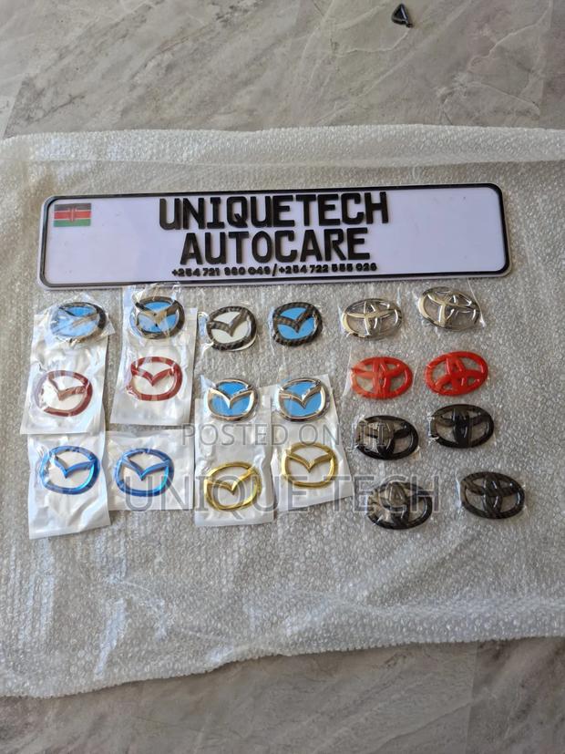 Steering Wheel Logo Emblem Stickers - thumbnail 2