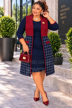 Quality Dress With Half Jacket