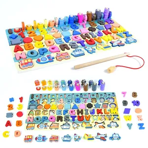 7 in 1 Montessori Early Educational Board / Alphabets and Numbers Toys