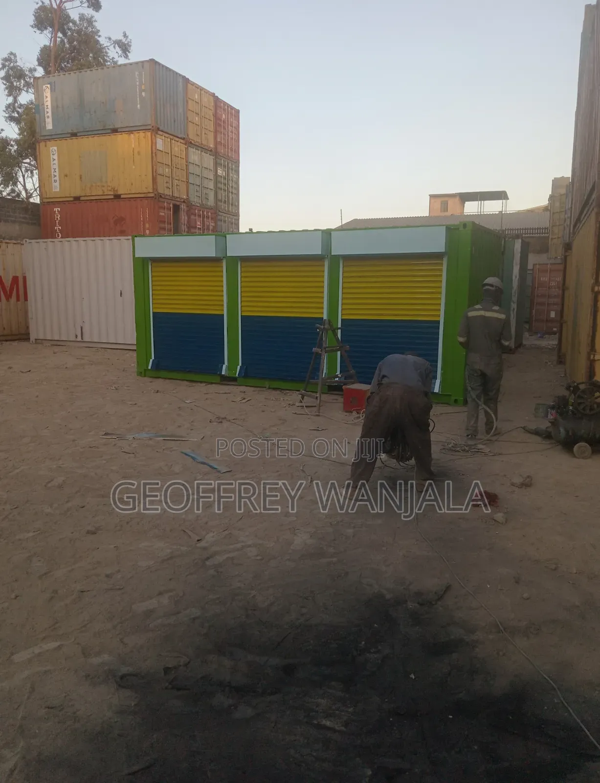 20ft Container Stalls