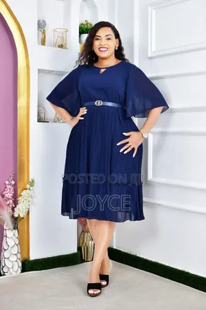 Chiffon Dress With Plits
