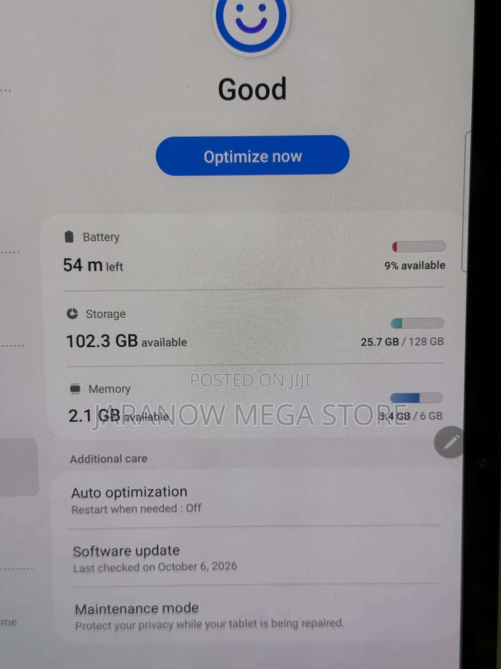 Samsung Galaxy Tab S7+ 128 GB Gray
