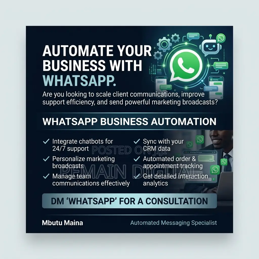 WhatsApp Automation for Business/Get More Leads & Sales