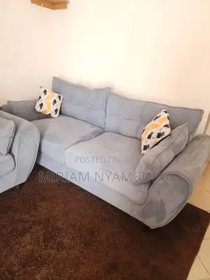 3+2 Seater Gently Used Grey Seats